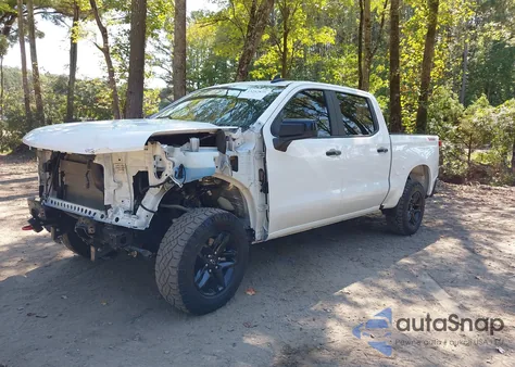 2021 Chevrolet Silverado 1500 4Wd Short Bed Lt Trail Boss из США, поврежденный, VIN 1GCPYFED3MZ256253